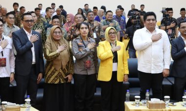 Polres Bintan Terjukan 53 Personel Pengaman Rapat Pleno Penetapan Paslon Bupati Bintan Pemilihan Tahun 2024