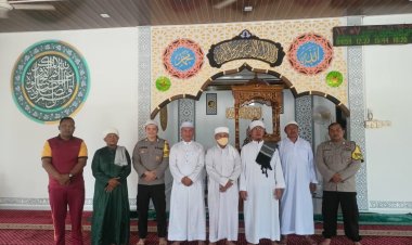 Perkuat Silaturahmi dan Kemitraan dengan Masyarakat, Polsek Meral Laksanakan Jumat Keliling