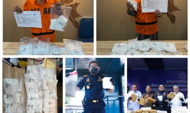Tergiur Upah Besar, Nelayan dan Buruh Tani Ditangkap Bea Cukai Batam Selundupkan 7 Kg Sabu dalam Koper