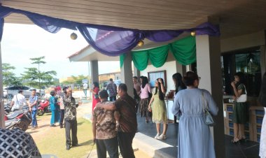 Polsek Bengkong Gelar Kegiatan Minggu Kasih Kamtibmas di Gereja GKPI Tg. Buntung