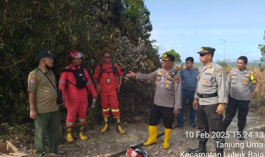Bukit Cinta Tiban Indah Terbakar, Kompol Benhur Gultom Minta Warga Lebih Peduli Lingkungan