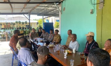 Polsek Balai Karimun Gelar Curhat Kamtibmas Bersama Warga Bukit Sidomulyo