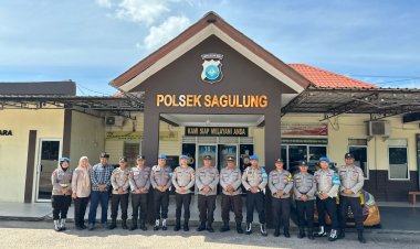 Sipropam Polresta Barelang Laksanakan Ops gaktiblin Dan Binetika Di Polsek Sagulung