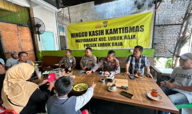 Polsek Lubuk Baja Gelar Minggu Kasih Kamtibmas, Jalin Kedekatan dengan Warga Kampung Pelita