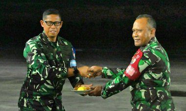 Doa Bersama dan Pemotongan Tumpeng Warnai Persiapan Latihan Kekah Gesit-25 di Lanud Raden Sadjad