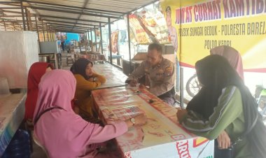 Polsek Sungai Beduk Gelar Jumat Curhat Kamtibmas, Warga Sampaikan Aspirasi