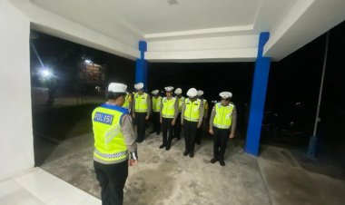 IPDA Maya Oktaviani, S.H., Pimpin Penertiban Balap Liar Dalam Rangka Ops Keselamatan Seligi 2025