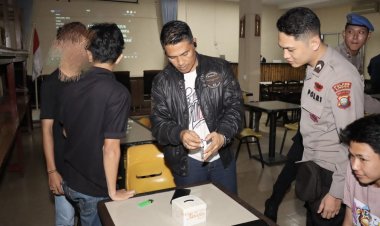 KOMPOL Andi Sutrisno, A.Md.,S.H.,M.H. Pimpin Tim Gabungan, Gelar Ops Antik Seligi 2025 Polres Lingga