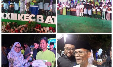 MTQ ke-33 Kecamatan Batu Ampar Resmi Ditutup, Semarak Syiar Al-Quran