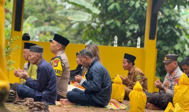 AKBP Apri Fajar Hermanto, S.I.K., Melaksanakan Kunjungan Silaturahmi Menjelang Ramadhan 1446 H dengan Pemerintah Desa Mepar