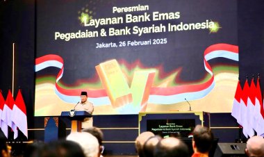 Presiden Prabowo Resmikan Bank Emas Pertama di Indonesia, Langkah Bersejarah untuk Kedaulatan Ekonomi