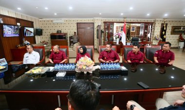 Perkuat Sinergi, Kakanwil Ditjenpas Kepri dan Ka.UPT se-Kota Batam Audiensi dengan Kapolda Kepri
