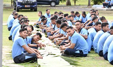 Tradisi Padusan di Lanud Raden Sadjad Natuna, Menyambut Ramadhan dengan Kebersamaan