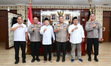 IRJEN POL. ASEP SAFRUDIN KAPOLDA KEPRI JALIN SILAHTURAHMI MUI DAN NU: PERKUAT SINERGI JELANG IDUL FITRI