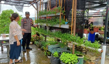 Polsek Sekupang Ubah Lahan Tidur Jadi Sumber Pangan, Dukung Ketahanan Pangan Nasional