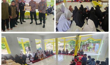 Polres Karimun Gelar Bakti Sosial di Yayasan Hidayatullah Sambut HUT Polda Kepri ke-20