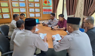 Polres Karimun Gelar Zoom Meeting Tadarus Al-Qur an Berjamaah di Bulan Ramadhan 1446 H