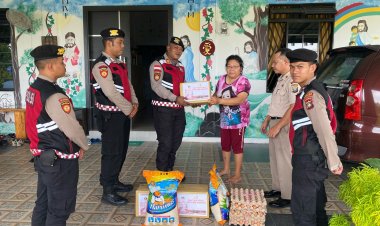 Polres Karimun Gelar Kegiatan Jumat Berkah di Panti Asuhan Jehovah Jireh