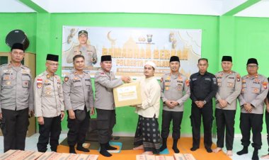 Polresta Barelang Gelar Bakti Sosial Ramadhan di Panti Asuhan Nurul Hidayah