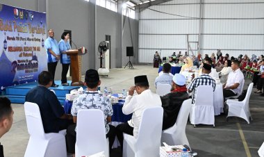 TNI AU Natuna Pererat Silaturahmi Lewat Buka Puasa Bersama di Lanud Raden Sadjad
