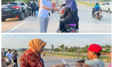 Berkah Ramadan, Rutan Batam dan Dharma Wanita Persatuan Bagikan 350 Takjil Gratis kepada Masyarakat