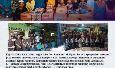 Kejaksaan Negeri Batam Gelar Bakti Sosial Ramadhan, Santuni Anak LKSA