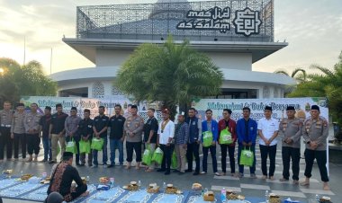 Muhammad Jasming Agus Apresiasi Buka Bersama kapolda kepri Bersama mahasiswa cipayung dan Berbagai komunitas