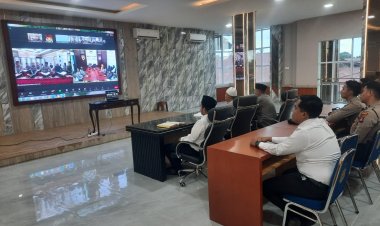 Polres Karimun Gelar Zoom Meeting Tadarus Al-Qur an Berjamaah di Bulan Ramadhan