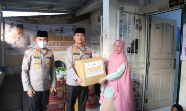 Kapolresta Barelang Gelar Bakti Sosial Ramadhan di Panti Asuhan As-Salam
