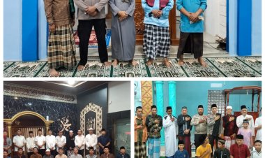 Polres Karimun Gelar Tarawih Keliling, Pererat Silaturahmi dengan Masyarakat