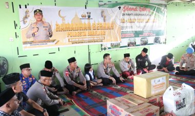 Polresta Barelang Wujudkan Kepedulian dengan Bakti Sosial Ramadhan di Panti Asuhan Al-Alif Sagulung Batam