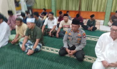 Kompol Andi Sutrisno, A.Md., S.H., M.H., Tarawih Keliling, Wujud Kedekatan Polri Dengan Masyarakat Di Masjid Al-Muhajirin