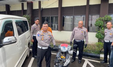 Satlantas Polresta Barelang Gelar Konferensi Pers Penanganan Tindak Pidana Laka Lantas di Jalan Hang Tuah Kecamatan Nongsa