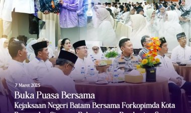 Kejari Batam Gelar Buka Puasa Bersama dan Santuni Anak Yatim