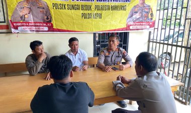 Polsek Sungai Beduk Rutin laksanakan Jumat Curhat Kamtibmas Tampung Aspirasi Masyarakat
