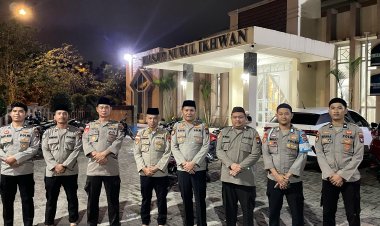 Polresta Barelang Gelar Sholat Subuh Berjamaah untuk Pererat Silaturahmi dan Ciptakan Kamtibmas di Bulan Ramadan