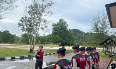 IPTU Arfen Pimpin Patroli Humanis Wujudkan Ramadhan Aman dan Nyaman di Lingga