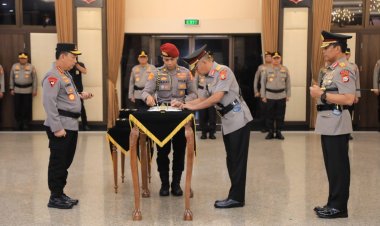 Kapolri Pimpin Sertijab Sejumlah Pejabat Polri, Kadivhumas Polri: Rotasi untuk Perkuat Kinerja Institusi