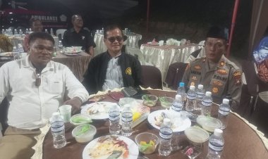 Kapolsek Sekupang Hadiri Buka Puasa Bersama Lintas Paguyuban Se-Kepri di Kediaman Ketua Pujakesuma Kepri