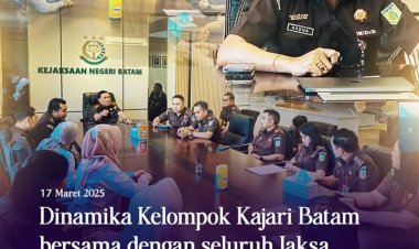 Kajari Batam Gelar Diskusi Dinamika Kelompok Bersama Jaksa