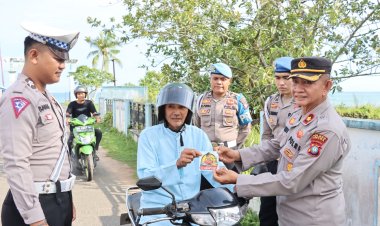 Hotline 110: Polres Lingga Gencarkan Sosialisasi untuk Keamanan Mudik Lebaran 2025