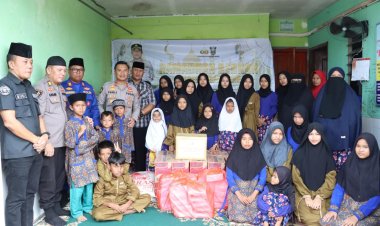 Silaturahmi dan Berbagi: Polresta Barelang Gelar Bakti Sosial di Panti Asuhan Al Khairot, Sagulung