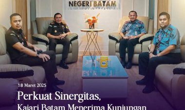 Kejaksaan Negeri Batam dan Lapas Kelas IIA Perkuat Sinergi Penegakan Hukum