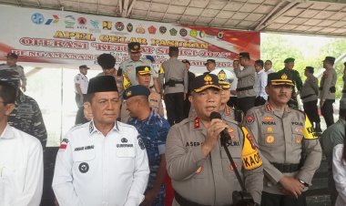 Kapolda Kepri Pimpin Apel Gelar Pasukan Operasi Ketupat Seligi 2025 di Batam