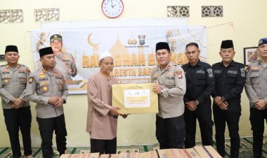 Polresta Barelang Gelar Bakti Sosial di Panti Asuhan Askhabul Yamin Sambut Ramadhan 1446 H