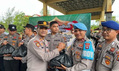 Wujud Kepedulian Polri di Bulan Penuh Berkah: Polres Lingga Gelar Bazar Ramadhan dan Baksos Bhayangkari 2025