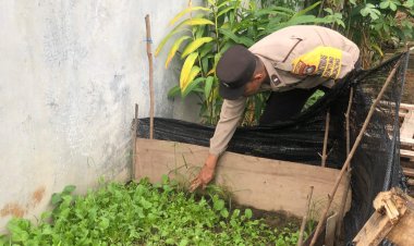 Polsek Bengkong Melaksanakan Cooling System Peran Polri Dalam Mendukung Program Ketahanan Pangan