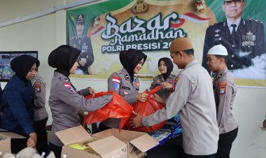 Polres Bintan Gelar Bazar dan Bakti Sosial Ramadhan 2025