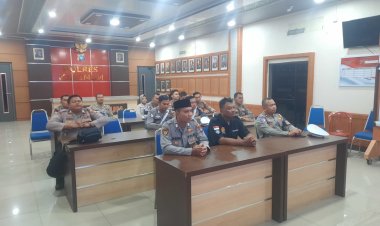 Tadarus Al-Quran Berjamaah di Polres Karimun, Perkuat Keimanan di Bulan Suci