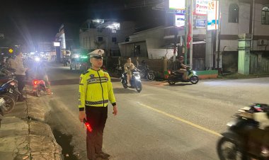 Polres Karimun Gelar Pengamanan Lalu Lintas untuk Kelancaran Ibadah Tarawih